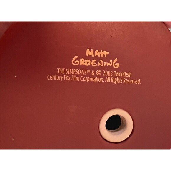 THE SIMPSONS Bradford Christmas Ornament Illuminated Wrapped up in the Holidays - Picture 7 of 9